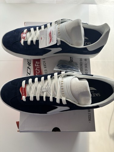 Skechers leder sneaker arch - sneaker,