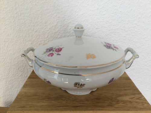 Suppenterrine blumen - suppenterrine,,