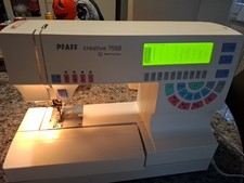 Pfaff Creative 7550  Nähmaschine machine- Power Siehe Beschreibung 