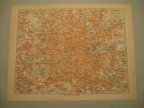 London stadtplan karte von - london,