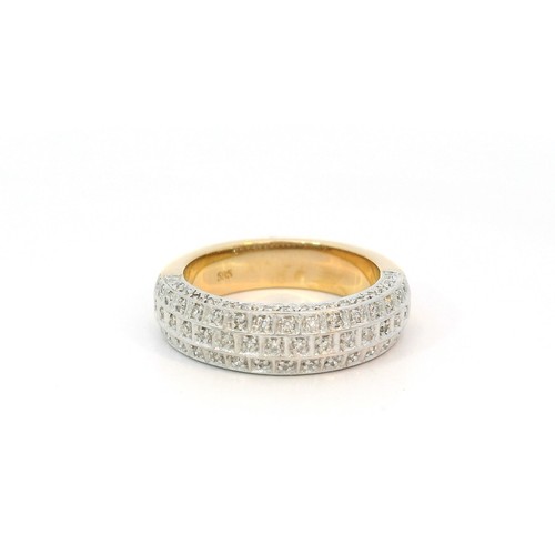 Damenring goldring bicolor - goldring,