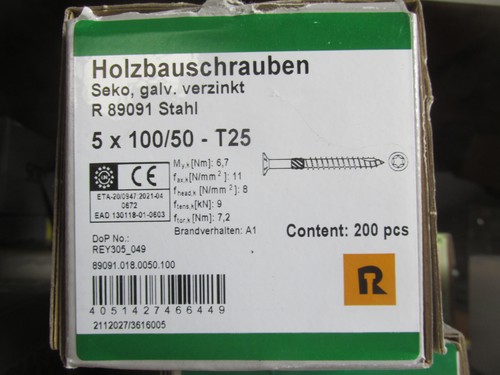 5x100mm marken holzschrauben - 5x100mm,