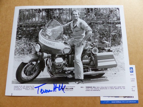 Terence hill signed - hill, autogramm