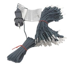 Konstsmide LED Minilichterkette Lichtdekoration 80 Dioden 24 Volt Außentrafo gru