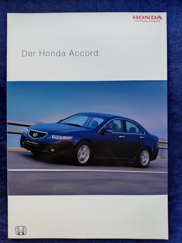 Honda accord tourer prospekt - honda,