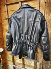 Motorrad lederjacke mit - motorrad,