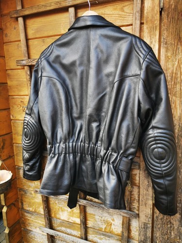 Motorrad lederjacke mit - motorrad, hosen