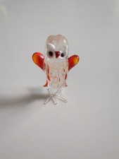 Miniglasfigur Eule Glas Figur