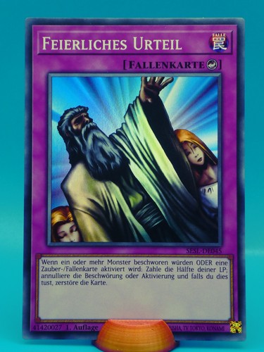 Yugioh feierliches urteil - feierliches,