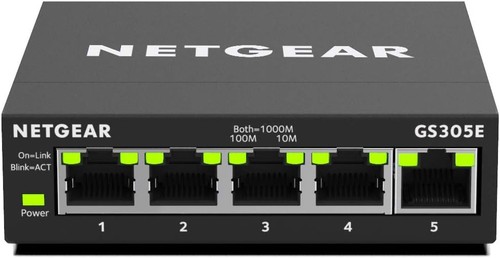 Netgear gs305e managed - netgear, switch
