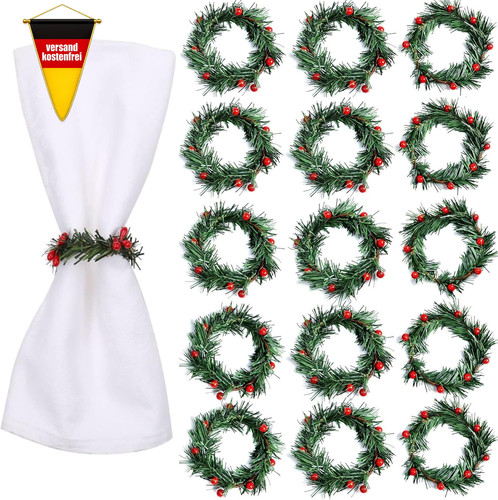 Weihnachts serviettenringe - weihnachts, 20