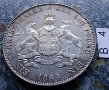 Württemberg Vereinstaler 1864