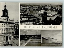 10100484 - Ostrowo Rathaus Schwimmbad Ostrow / Ostrowo (Stadt und Kreis)