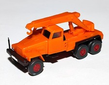 DDR Ifa G5 orange 3 Achs Kran