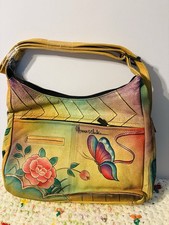 Anuschka Medium Leather Floral