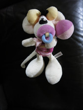 Diddlina Maus mit Schnuller+Rassel - Rarität-