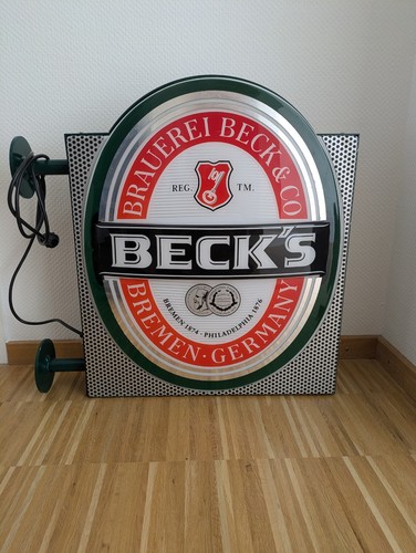 Beck bier leuchtreklame - beck´s,