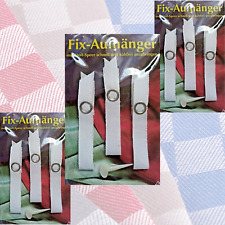 Handtuchaufhänger 9 Stück Aufhänger weiss nähfrei Handtuchhalter Küchentücher