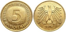 Deutschland - BRD 5 Mark 1951-2001 - verschiedene Jahrgänge
