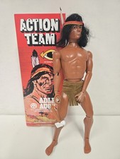 Schildkröt Action Team  vintage Adlerauge Figur mit custom repro Box