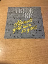 7" TRUDE HERR & BAP & TOMMY ENGEL * Niemals geht man so ganz(DEUTSCHER SCHLAGER)