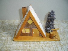 Räucherhaus, Finnhütte, Räucherhütte, DDR Volkskunst Erzgebirge