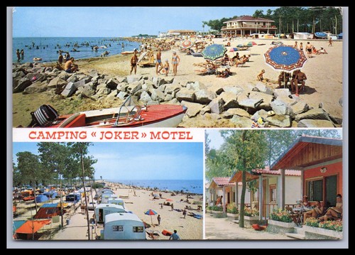 Ansichtskarte camping joker - ansichtskarte,