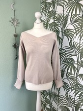 H&M Premium Pullover beige Gr