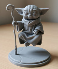 Star Wars Baby Yoda Figur Grau