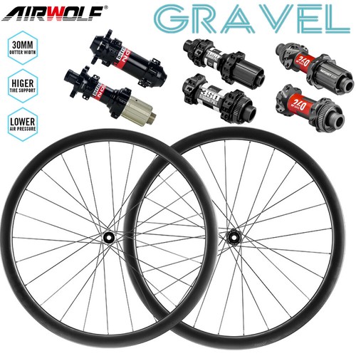 Carbon gravel laufradsatz 30mm - gravel,