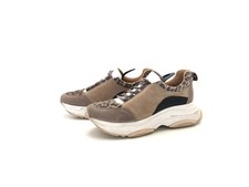 KMB Damen Halbschuhe Schnürer Loafers Comfort Braun Gr. 39 (UK 6)