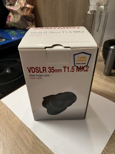 Samyang 35mm vdslr mk2 - 35mm,