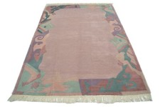 E43 Modern Wollteppich Tibet