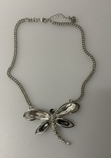 Extravagante Halskette mit einer Libelle, Dame, Nickelfrei, 