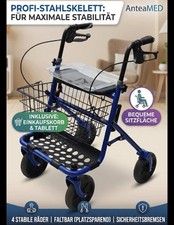 AnteaMED Stahl Rollator