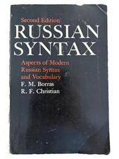 Russische Syntax Grammatik Vokabeln Wörterbuch Borras Christian Zweite Auflage