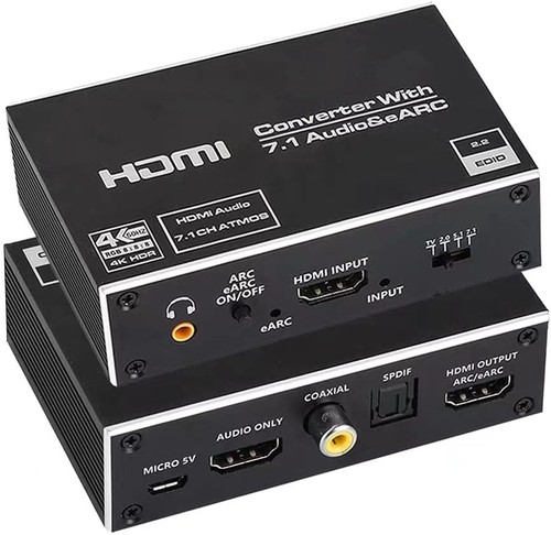 Earc hdmi audio extraktor - earc,