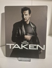 TAKEN (2008) Steelbook Blu-Ray Zavvi Rare OOP 96 Hours