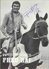 Original Autogramm Fred Rai