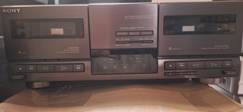 Sony stereo cassette - cassette, deck