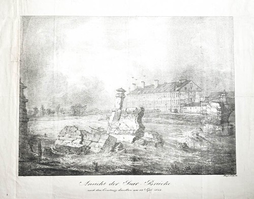1813 münchen isarbrücke - münchen,