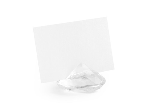 Tischkartenhalter diamant - 10,