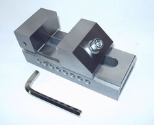 Schleif- Schraubstock QKG Niederzug, Backenb.80mm neu z.B.f. Deckel Fräsmaschine