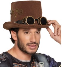 Steampunk Zylinder Claude mit