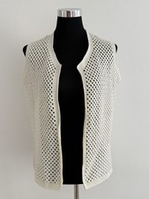 Vintage strickweste creme - vintage,