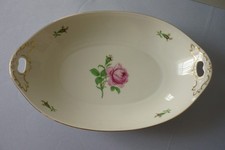 schale fürstenberg rote Rose
