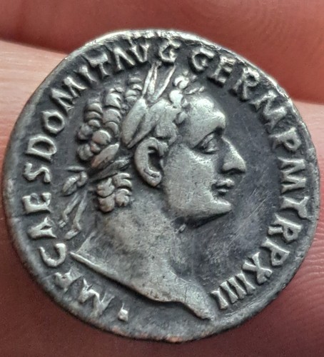 Domitian denarius rome minerva - rome,