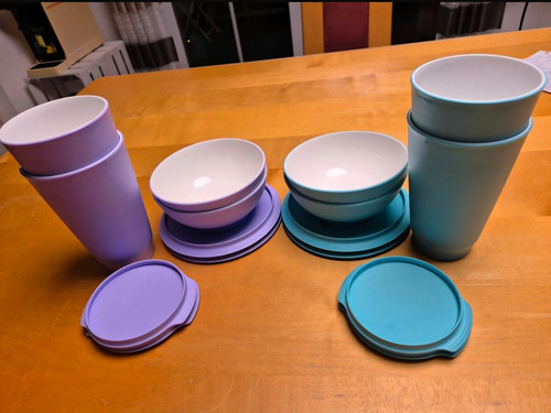 Tupperware allegra set - tupperware,