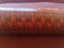 1x Rolle Tapete Rot Braun