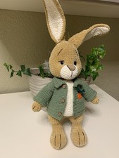 Stofftier Hase Gehäkelt